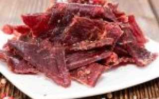 Мясо сушеное: рецепт приготовления в домашних условиях