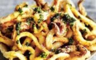 Жареные кальмары с луком – 6 очень вкусных рецептов приготовления