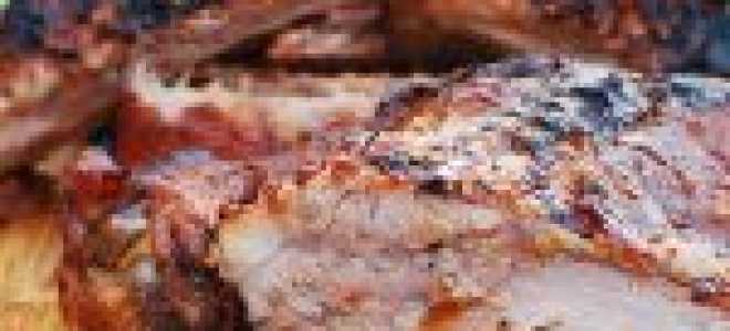 Копчёная свинина в домашних условиях: маринад, рецепты, калорийность